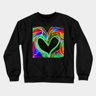 Universal Sign for Love Crewneck Sweatshirt